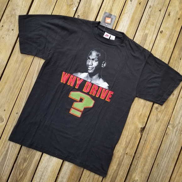 Rare! Vintage New Nike Michael Jordan T Shirt NWT - Picture 4 of 7